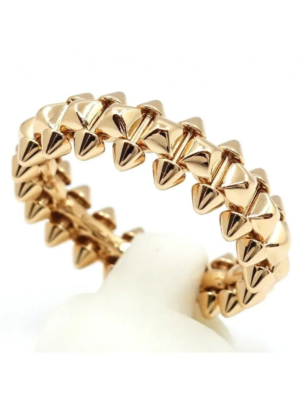 Cartier 18K Pink Gold Crush de Cartier Ring MM